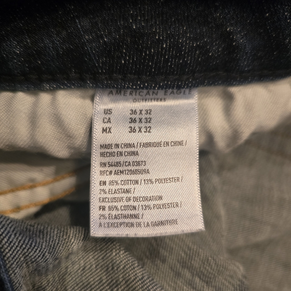 American Eagle Airflex Athletic Distressed Jeans - Picture 5 of 5
